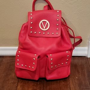 Valentino Mario red backpack